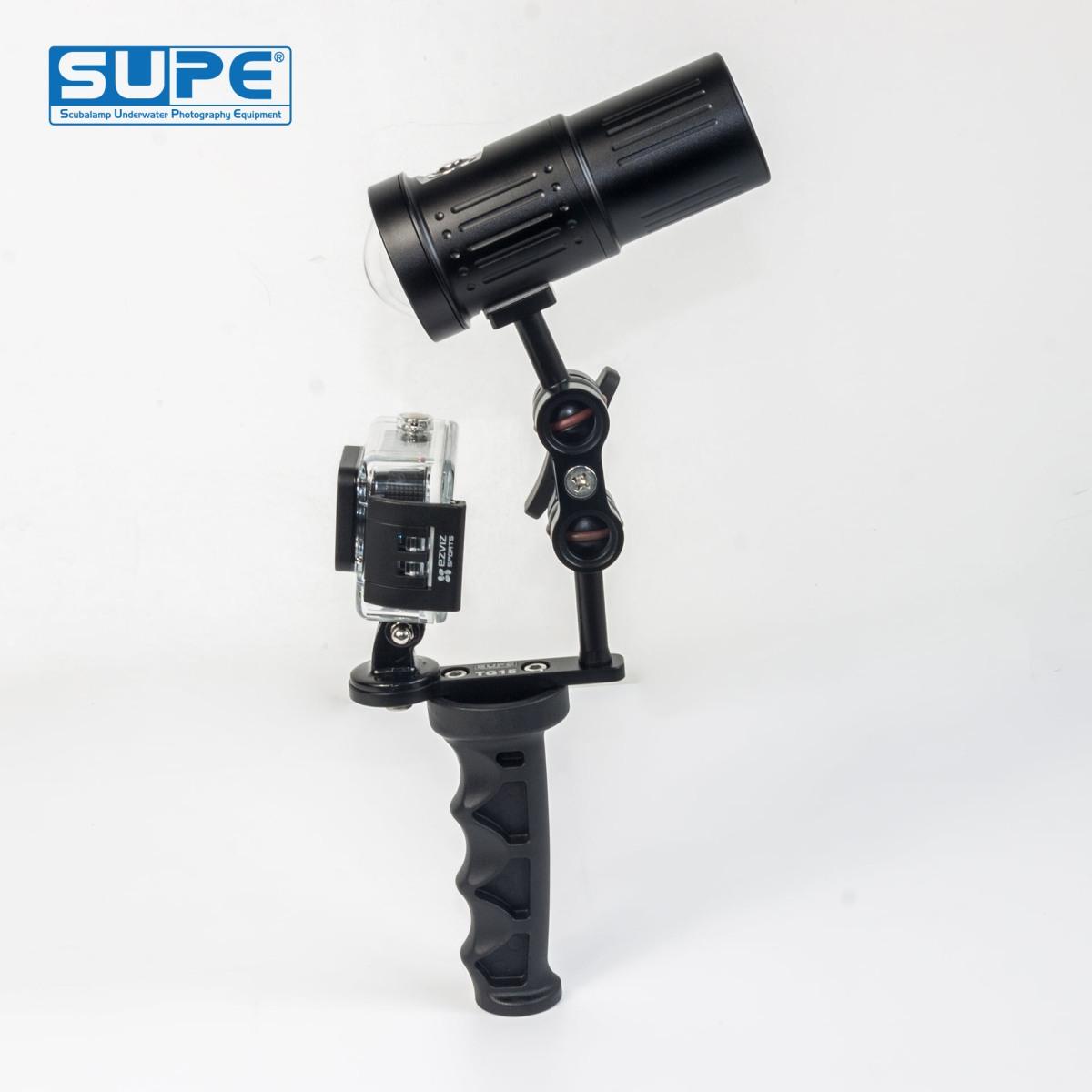 kit Illuminatore Subacqueo SUPE V3K + impugnatura GoPro