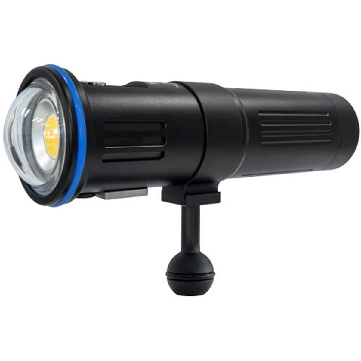 Illuminatore Subacqueo SUPE V3K Pro - LAMPADA 5.000 LUMEN CRI 96 - colore Nero