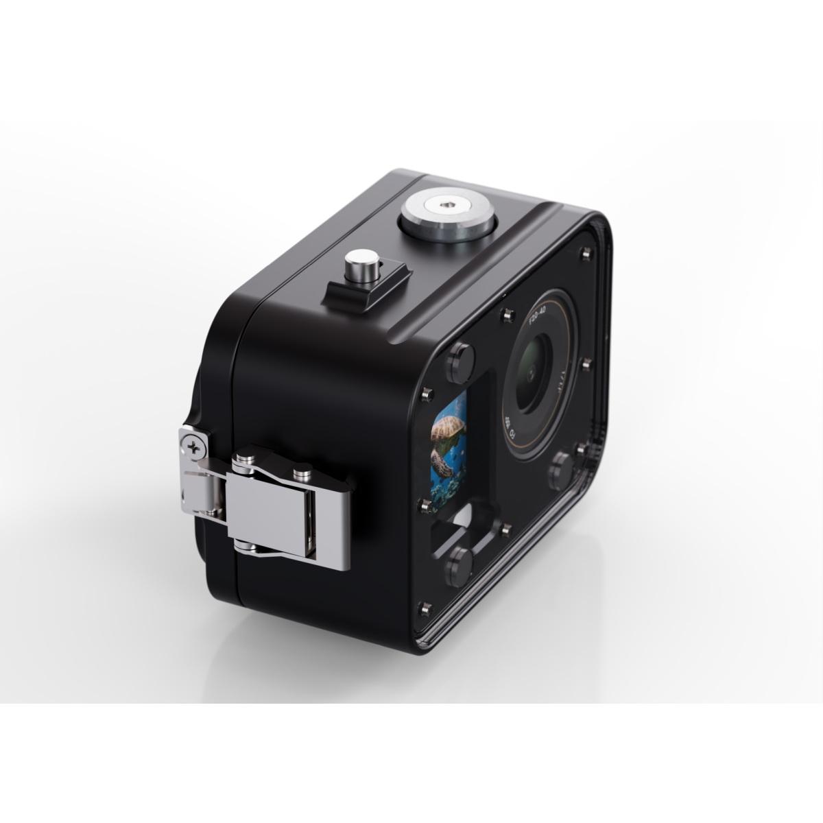 CUSTODIA SUBACQUEA IN ALLUMINIO PER DJI OSMO ACTION 6  - resistente fino a 250 metri