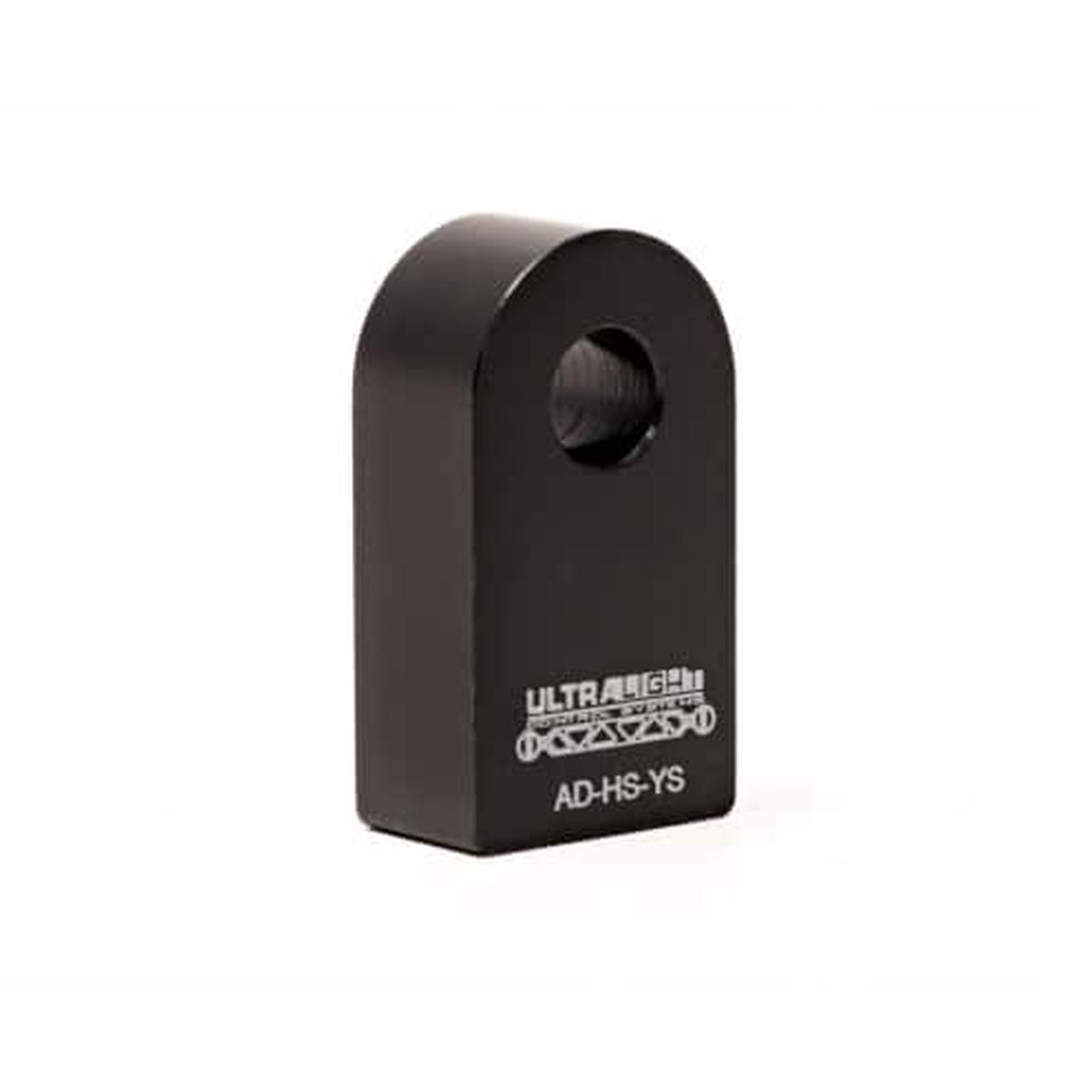 Light and strobe adapter with 1/4 inch  threaded hole in the bottom