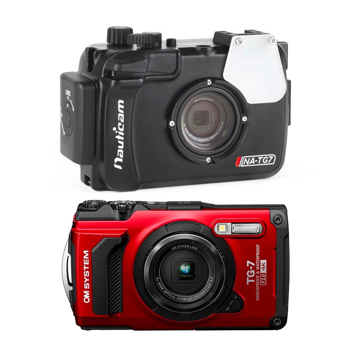 Custodia NA-TG7 per Olympus Tough TG 6 / OM Systems TG7 (attacco M52)