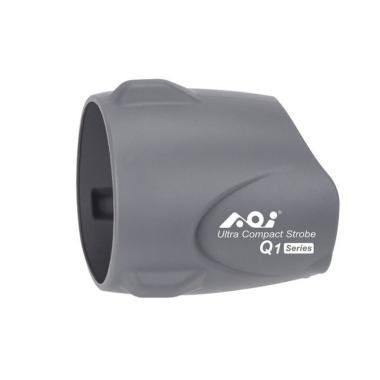 Cover in silicone per flash della serie Q1 - grigio - Set di 2 pz.