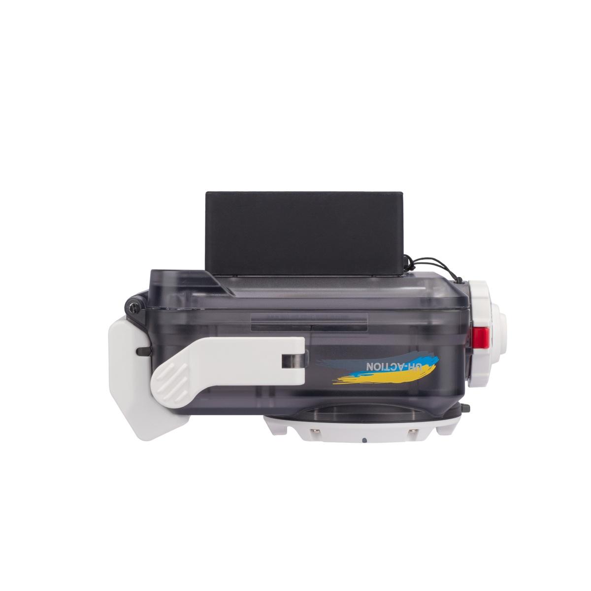 CUSTODIA UNIVERSALE PER ACTION CAM AOI UH-ACT - finiture bianche