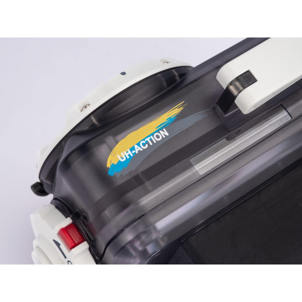 CUSTODIA UNIVERSALE PER ACTION CAM AOI UH-ACT - finiture bianche