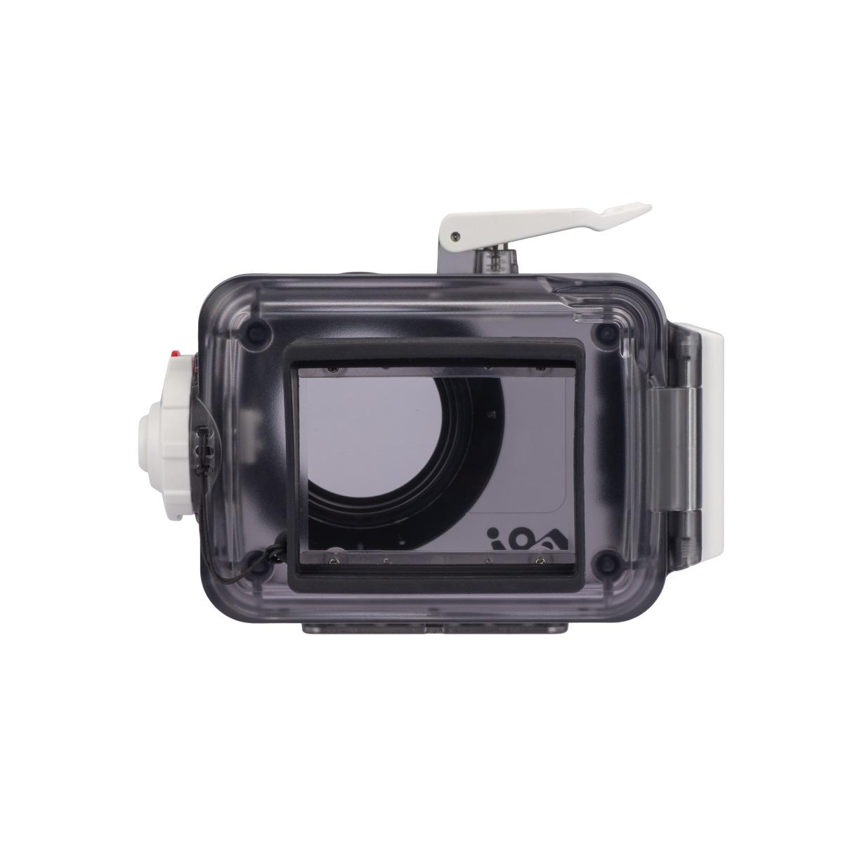 CUSTODIA UNIVERSALE PER ACTION CAM AOI UH-ACT - finiture bianche
