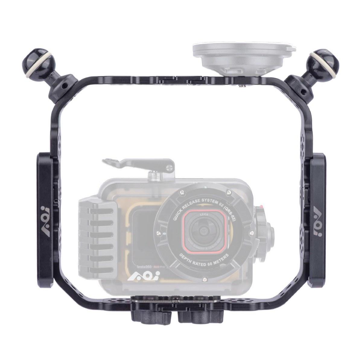 Staffa modulare per custodie Action Cam AOI