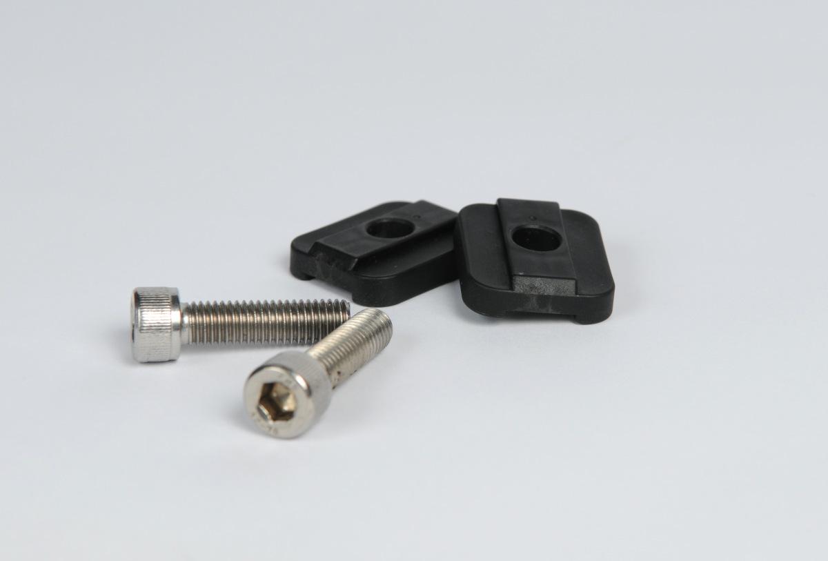 Set of spacers and long screws  (for increasing handle distance)